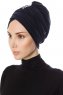 Yonca - Navy Blau Turban