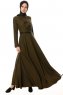 Yussra - Khaki Kleid - Burun