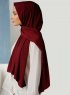 Zahra Vinröd Crepe Hijab Mirach 110034b