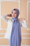 Zahra - Denim Krepp Hijab - Mirach