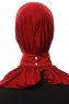 Zeliha - Bordeaux Praktisch Viscose Hijab