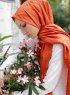 Malika - Orange Hijab - Sal Evi