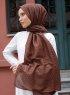 Malika - Dunkelbraun Hijab - Sal Evi