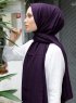 Zaina - Dunkelviolett Hijab - Sal Evi