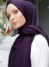 Zaina - Dunkelviolett Hijab - Sal Evi