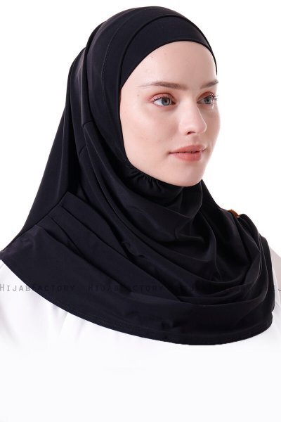Esma - Schwarz Amira Hijab - Firdevs