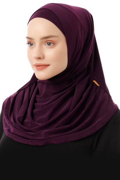 Esma - Pflaume Amira Hijab - Firdevs