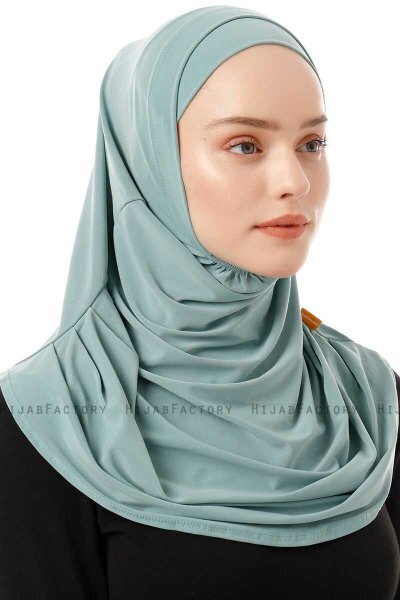 Esma - Minzgrün Amira Hijab - Firdevs