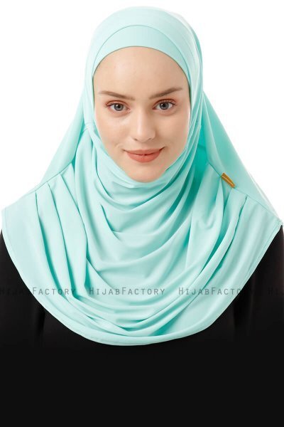 Esma - Hellgrün Amira Hijab - Firdevs