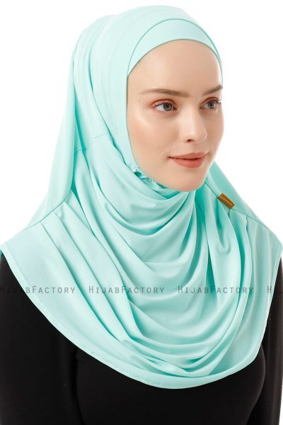 Esma - Hellgrün Amira Hijab - Firdevs