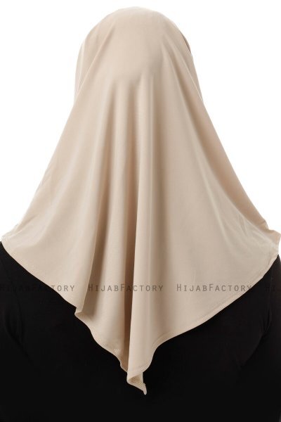 Esma - Hell Beige Amira Hijab - Firdevs