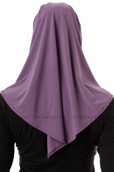 Esma - Dunkelviolett Amira Hijab - Firdevs