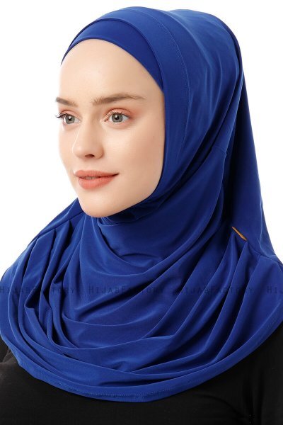 Esma - Blau Amira Hijab - Firdevs