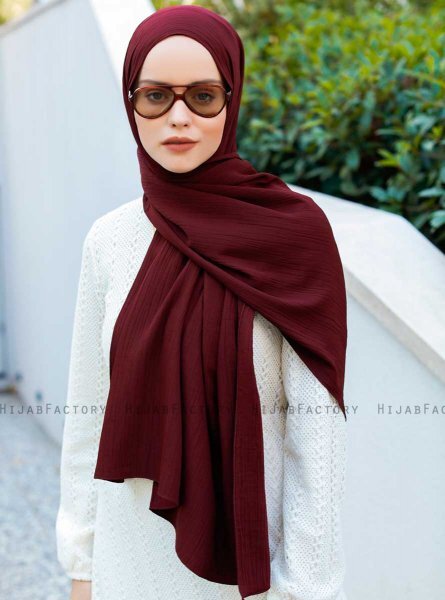 Emira - Bordeaux Hijab - Sal Evi