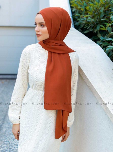 Emira - Ziegelrot Hijab - Sal Evi