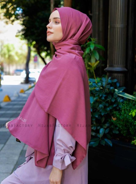 Emira - Dunkelrosa Hijab - Sal Evi