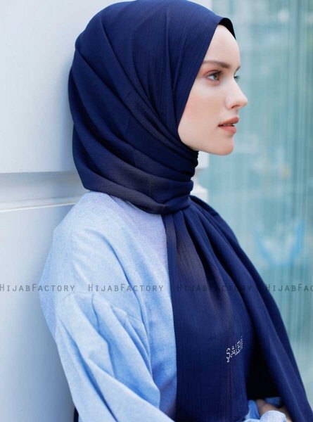 Emira - Navy Blau Hijab - Sal Evi