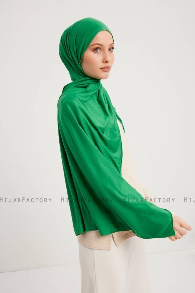Sibel - Grün Jersey Hijab