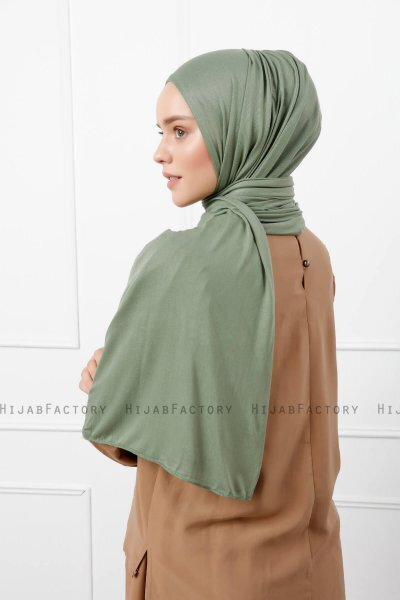 Sibel - Grün Jersey Hijab