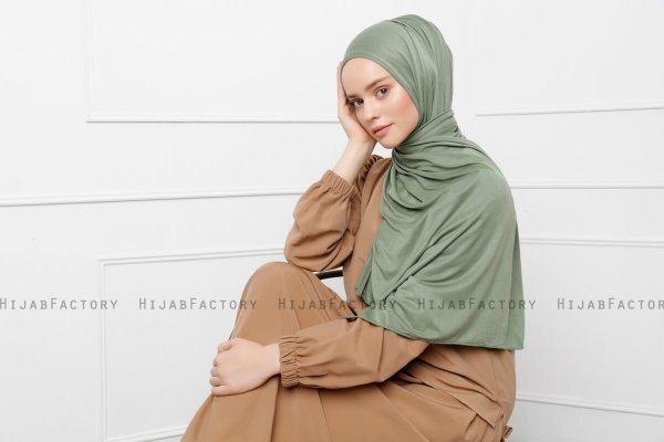 Sibel - Grün Jersey Hijab