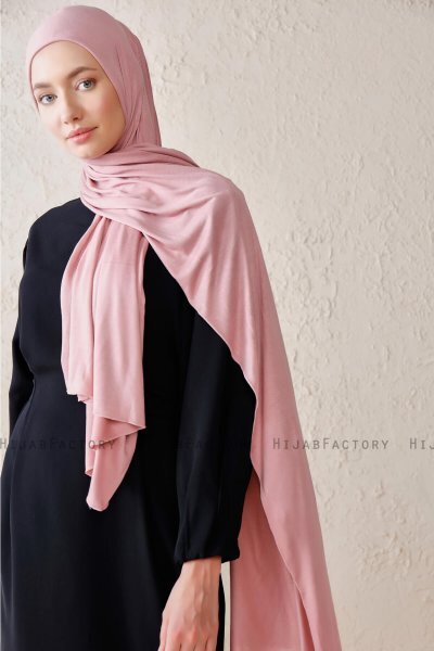 Sibel - Altrosa Jersey Hijab
