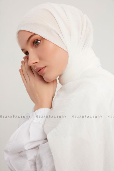 Afet - Offwhite Comfort Hijab