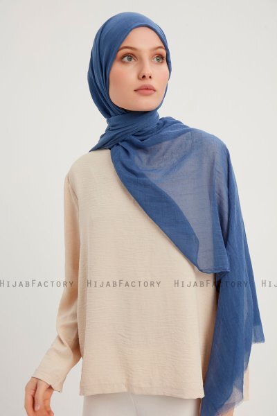 Afet - Blau Comfort Hijab