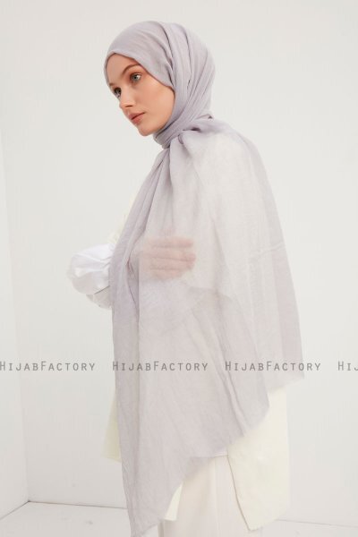 Afet - Hellgrau Comfort Hijab