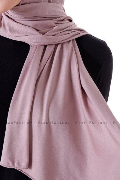 Seda - Steingrau Jersey Hijab - Ecardin