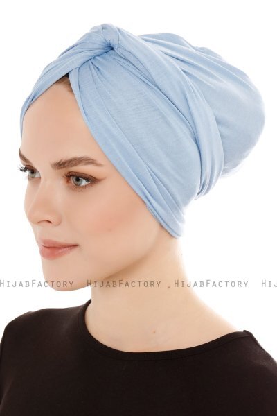 Belinay - Hellblau Turban - Ecardin