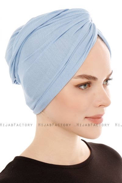 Belinay - Hellblau Turban - Ecardin