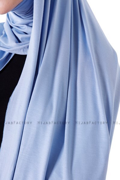 Hanfendy - Hellblau Praktisch Fertig Hijab
