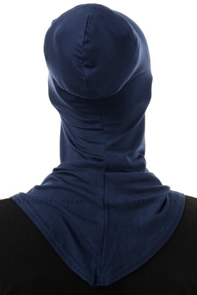 Damla - Navy Blau Ninja Hijab Maske Untertuch