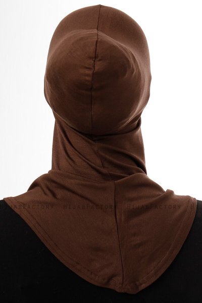 Damla - Braun Ninja Hijab Maske Untertuch