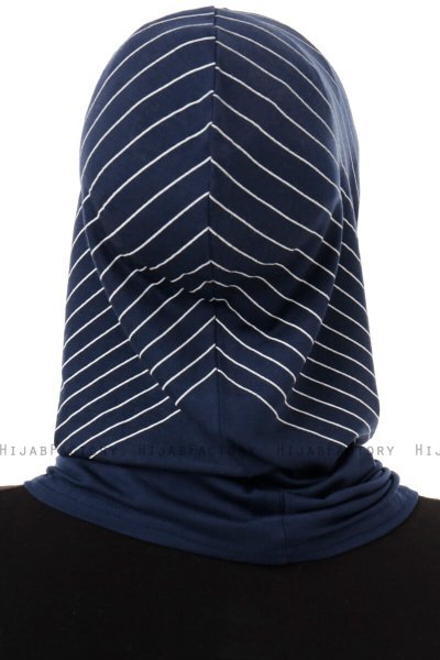 Babe Cross - Navy Blau One-Piece Al Amira Hijab
