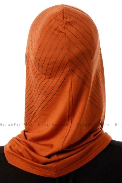 Babe Cross - Ziegelrot One-Piece Al Amira Hijab