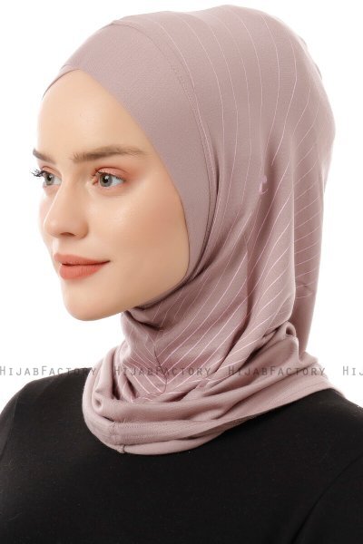 Babe Cross - Steingrau One-Piece Al Amira Hijab