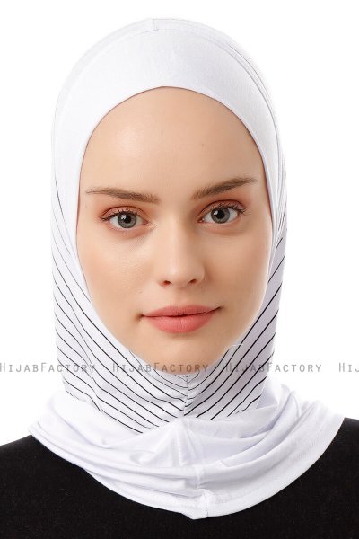Babe Plain - Weiß One-Piece Al Amira Hijab