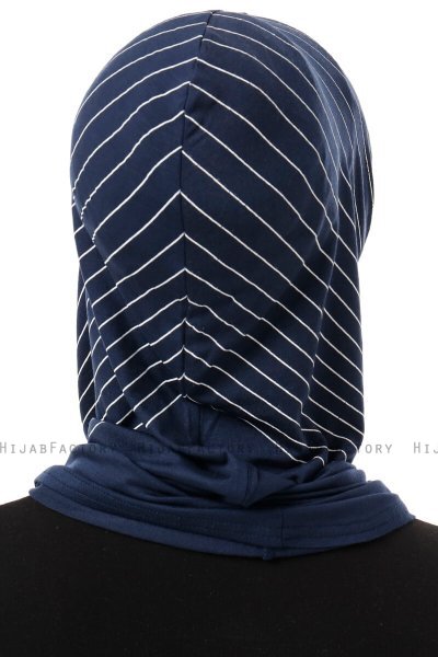 Babe Plain - Navy Blau One-Piece Al Amira Hijab