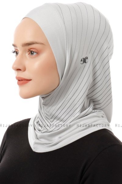 Babe Plain - Hellgrau One-Piece Al Amira Hijab