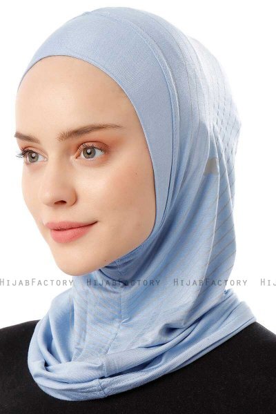Babe Plain - Hellblau One-Piece Al Amira Hijab