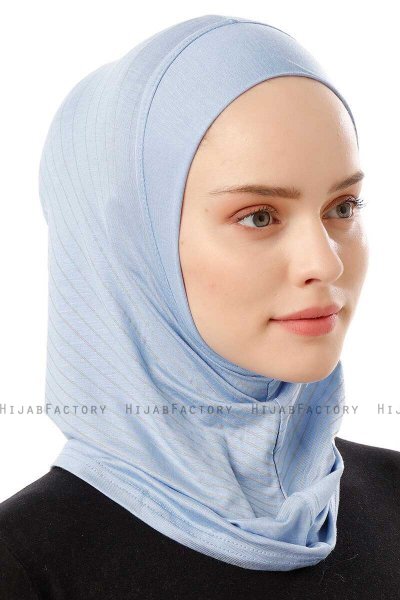 Babe Plain - Hellblau One-Piece Al Amira Hijab