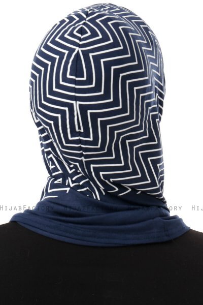 Silva Plain - Navy Blau One-Piece Al Amira Hijab