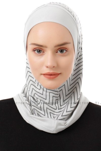 Silva Plain - Hellgrau One-Piece Al Amira Hijab