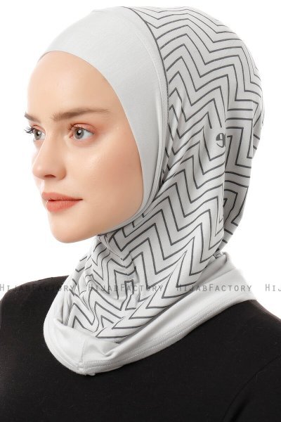 Silva Plain - Hellgrau One-Piece Al Amira Hijab