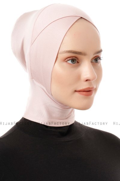 Elnara - Altrosa Cross Hijab Untertuch