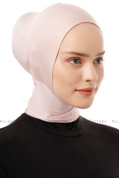 Elnara - Altrosa Plain Hijab Untertuch