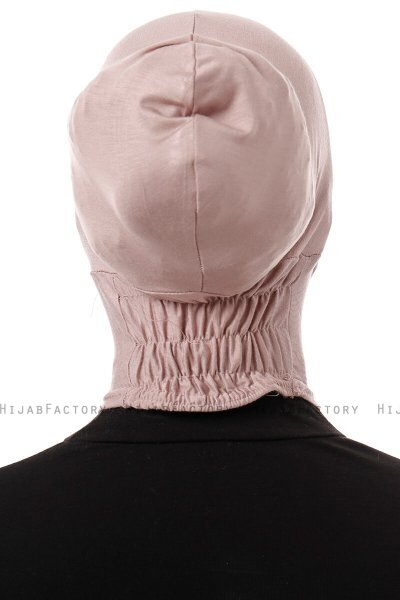 Elnara - Steingrau Plain Hijab Untertuch