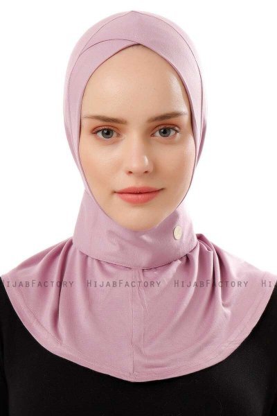 Ceren - Dunkelrosa Praktisch Viscose Hijab