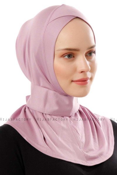 Ceren - Dunkelrosa Praktisch Viscose Hijab